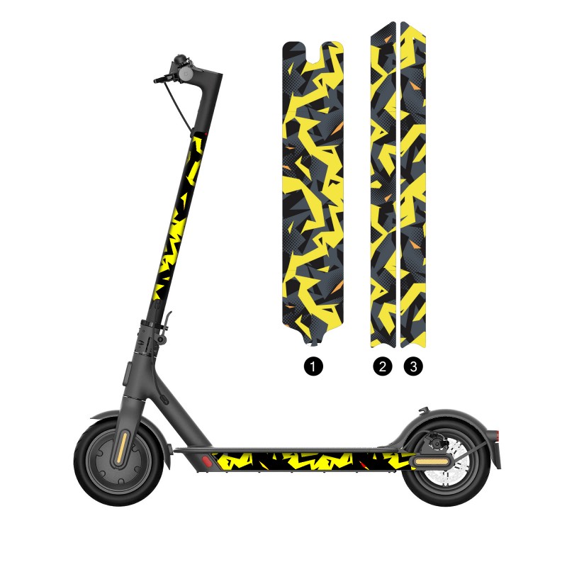 BROKEN YELLOW | KIT PEGATINAS PATINETE XIAOMI M365